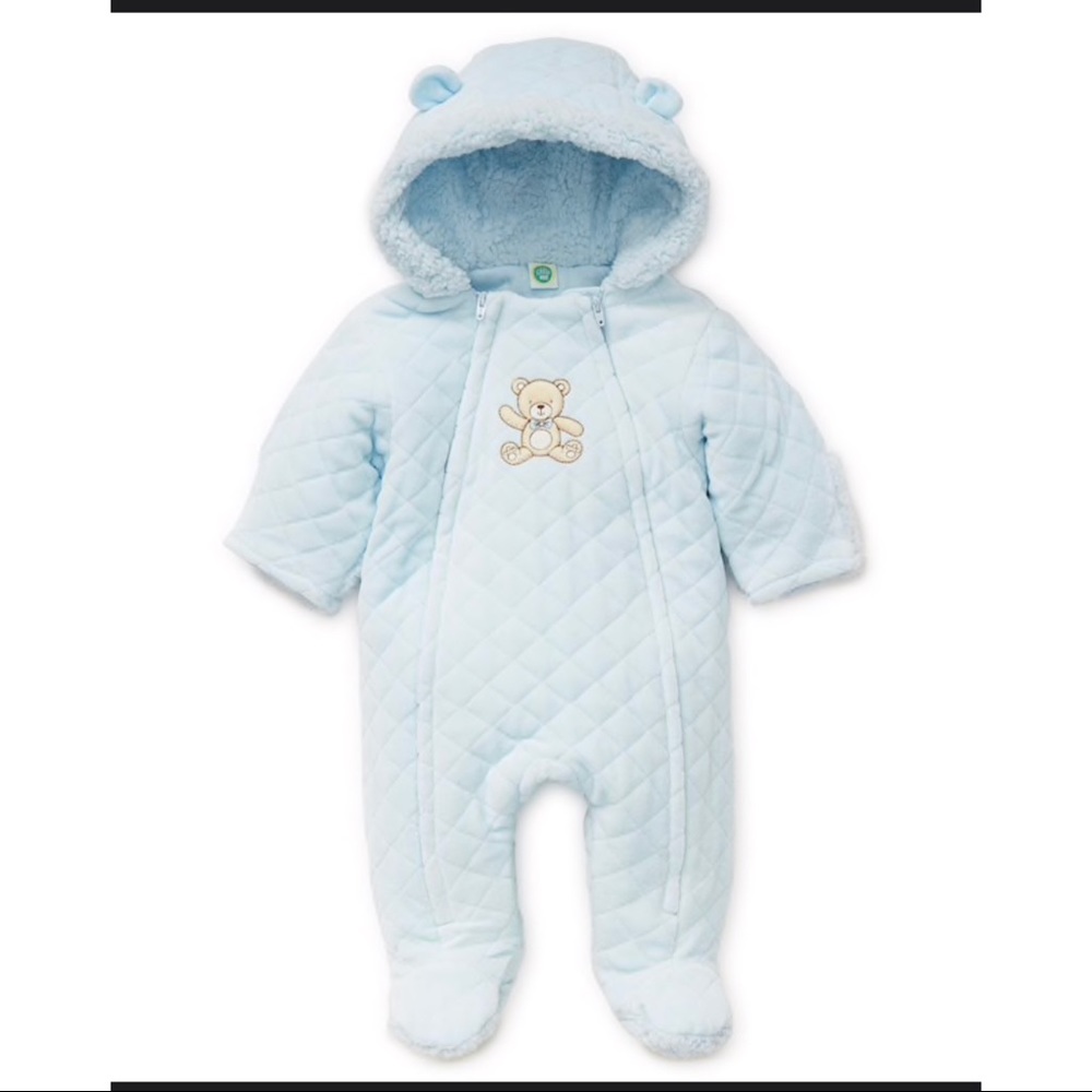 Little Me NWOT Baby Boy Bunting